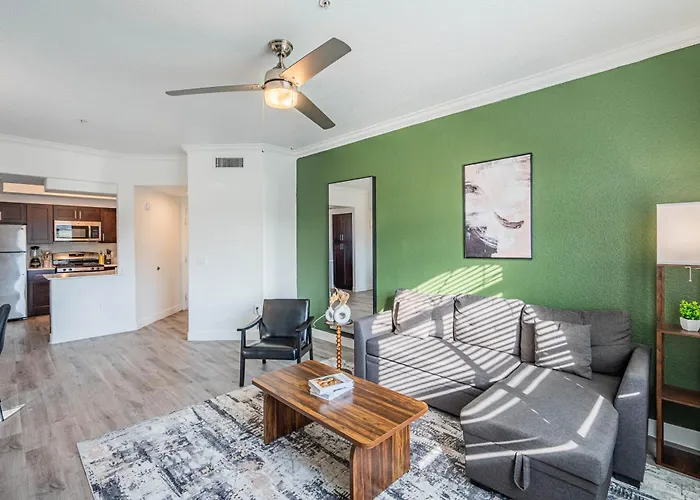 Apartment Near Diablo Stadium & Dt Gym Pool W&d Prking *