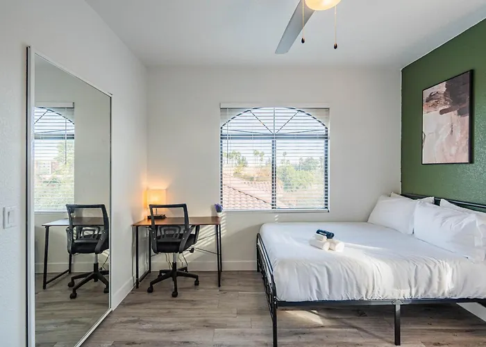 Apartment Near Diablo Stadium & Dt Gym Pool W&d Prking *